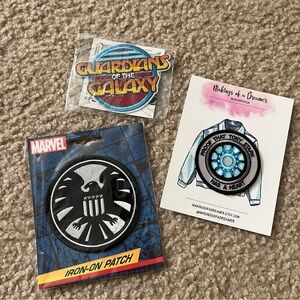 Marvel Inspired Disney Patch Bundle